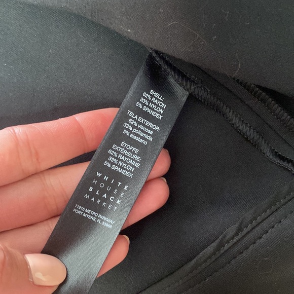 WH/BM Stretch Cropped Blazer Sz 12 - Picture 5 of 5